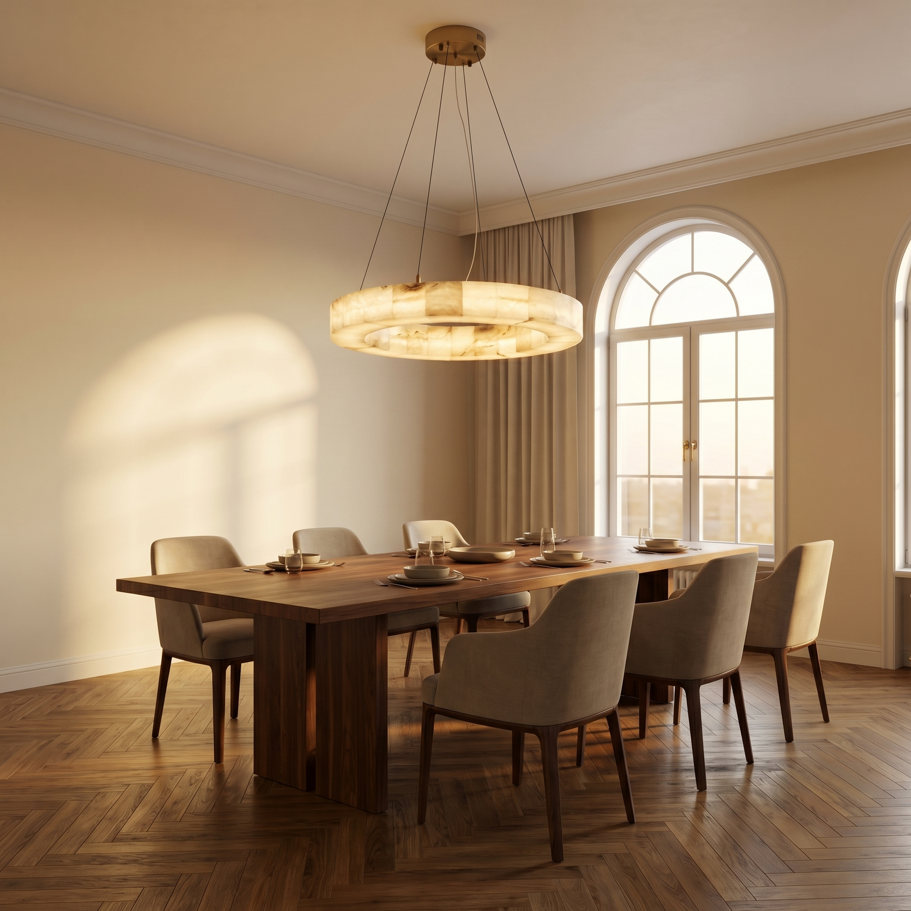 Yiosi Geometrica Thick Ring Pendant Light - Image 4