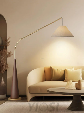 Gibson Arc Floor Lamp L 59.1″ - Bent-1-Yiosilamp