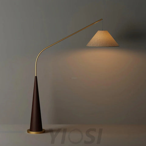 Gibson Arc Floor Lamp L 59.1″ - Bent-1-Yiosilamp