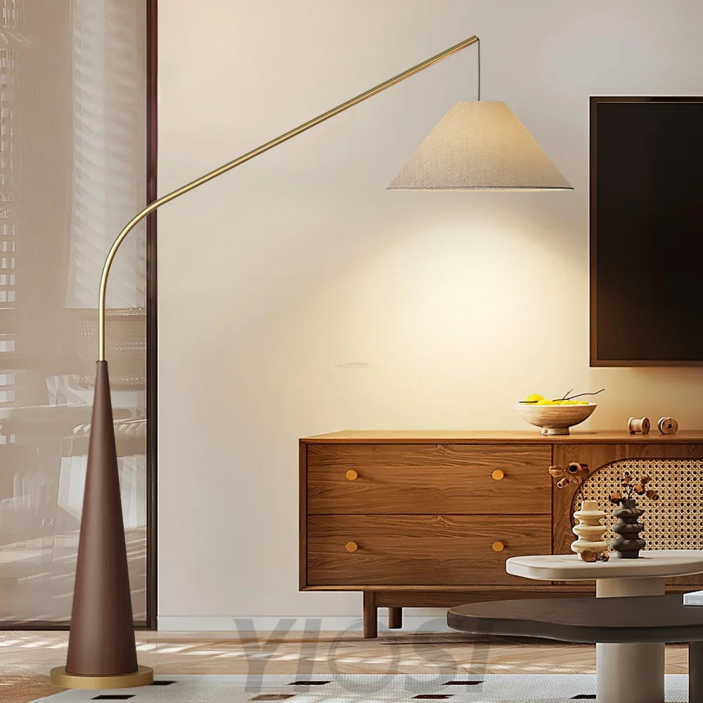 Gibson Arc Floor Lamp L 59.1″ - Bent-1-Yiosilamp