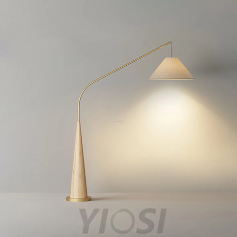 Gibson Arc Floor Lamp L 59.1″ - Bent-1-Yiosilamp