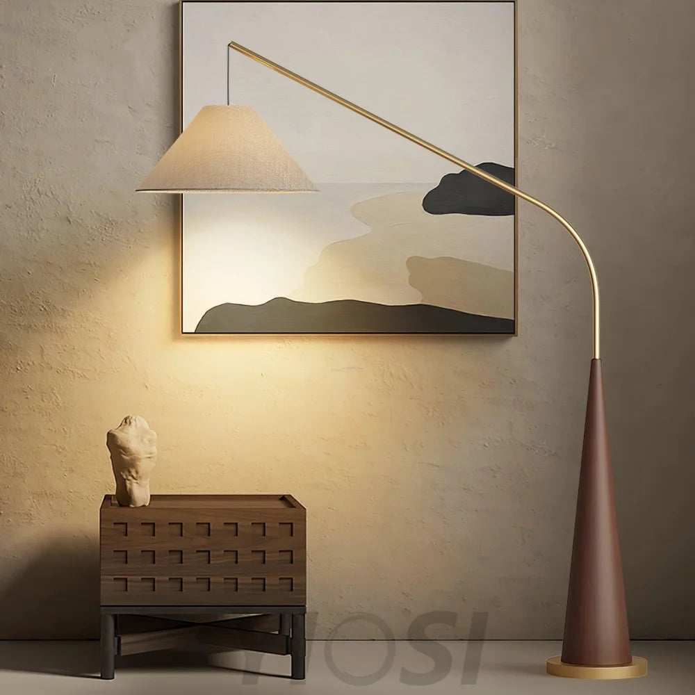 Gibson Arc Floor Lamp L 59.1″ - Bent-1-Yiosilamp
