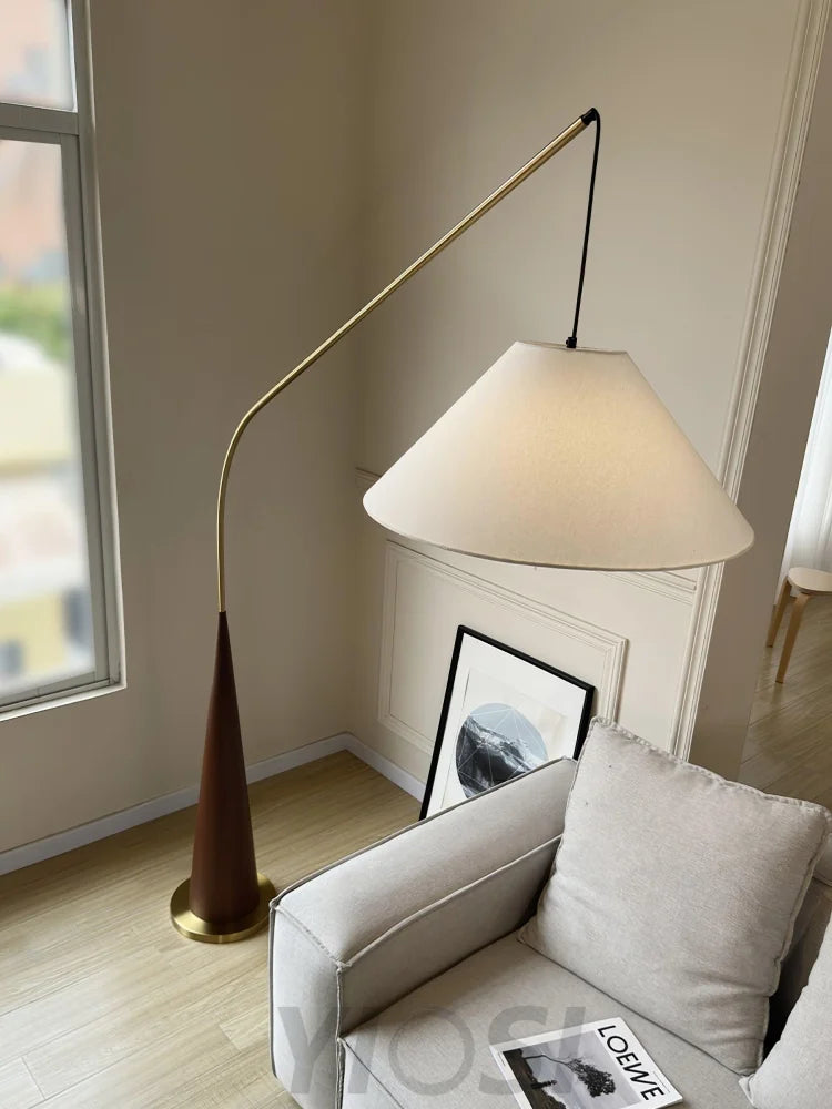 Gibson Arc Floor Lamp L 59.1″ - Bent-1-Yiosilamp
