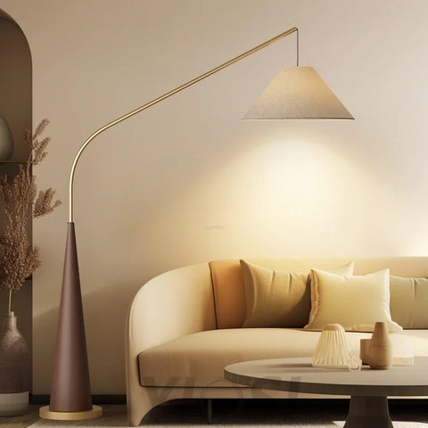 Gibson Arc Floor Lamp L 59.1″ - Bent-1-Yiosilamp