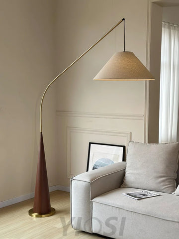 Gibson Arc Floor Lamp L 59.1″ - Bent-1-Yiosilamp