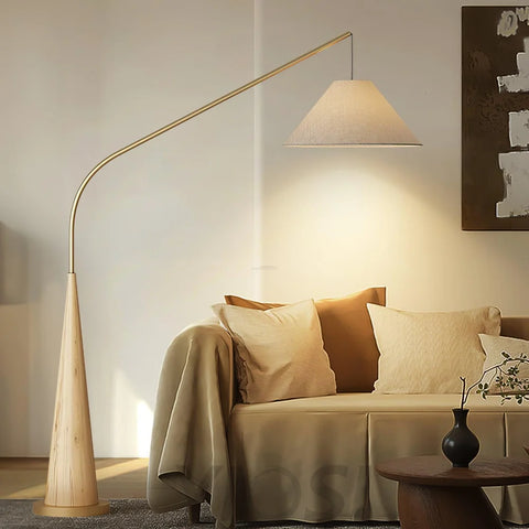 Gibson Arc Floor Lamp L 59.1″ - Bent-1-Yiosilamp