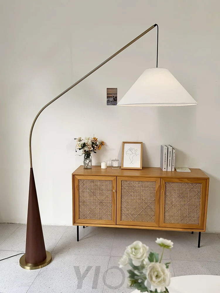 Gibson Arc Floor Lamp L 59.1″ - Bent-1-Yiosilamp