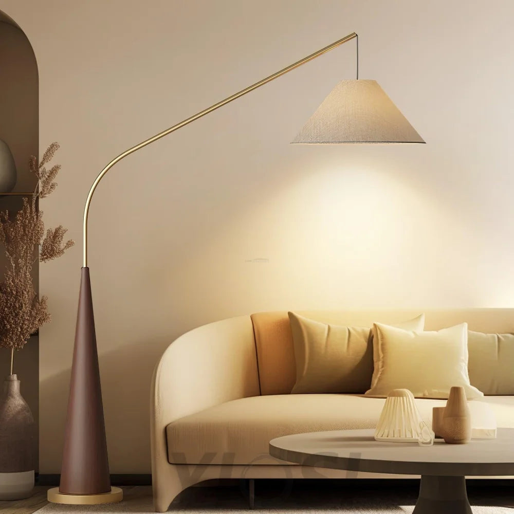 Gibson Arc Floor Lamp L 59.1″ - Bent-1-Yiosilamp