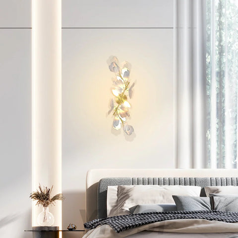 Gingko Branch Wall Sconces Chandelier