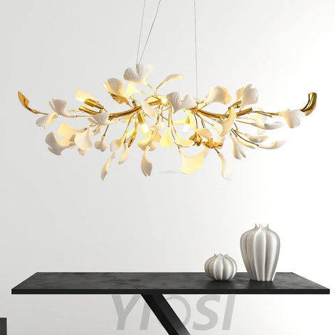 Gingko Chandelier Style D - Gingko, Gingko Chandelier-1-Yiosilamp