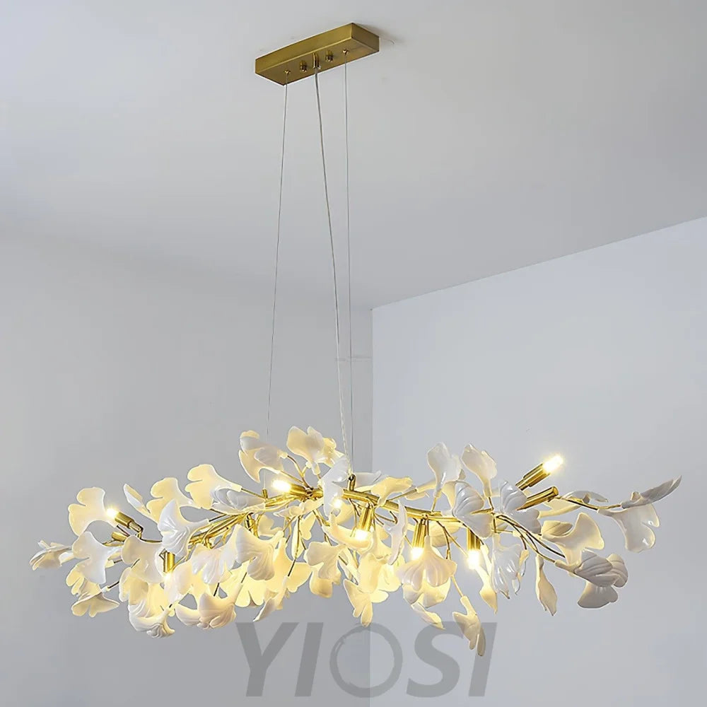 Gingko Chandelier Style D - Gingko, Gingko Chandelier-1-Yiosilamp