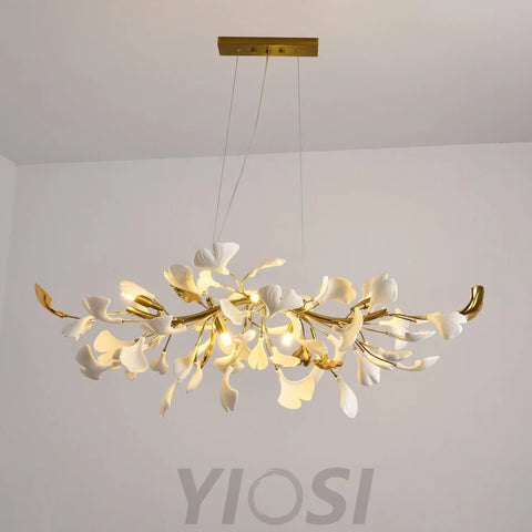 Gingko Chandelier Style D - Gingko, Gingko Chandelier-1-Yiosilamp