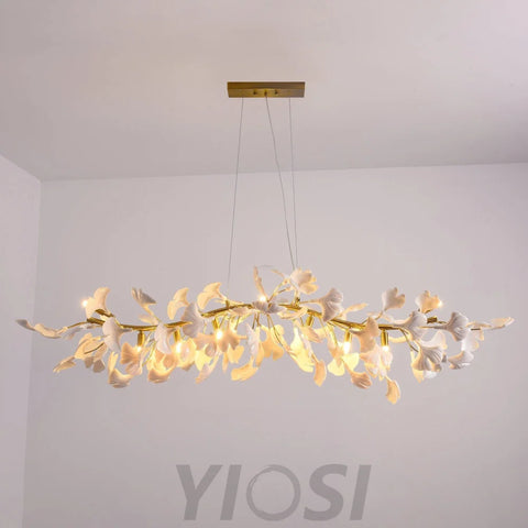 Gingko Chandelier Style D - Gingko, Gingko Chandelier-1-Yiosilamp