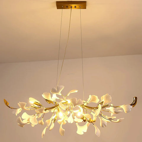 Gingko Chandelier Style D - Gingko, Gingko Chandelier-1-Yiosilamp