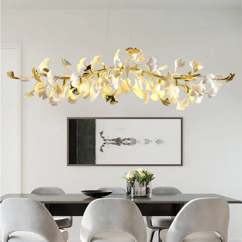 Gingko Chandelier Style D - Gingko, Gingko Chandelier-1-Yiosilamp