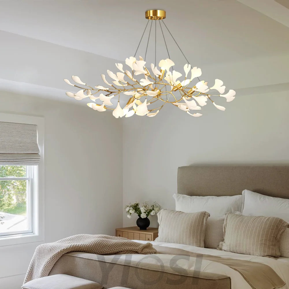 Gingko Chandelier Style I - Yiosilamp