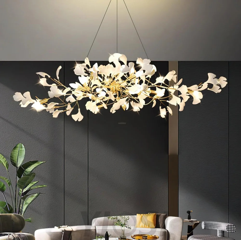 Gingko Chandelier Style I - Yiosilamp