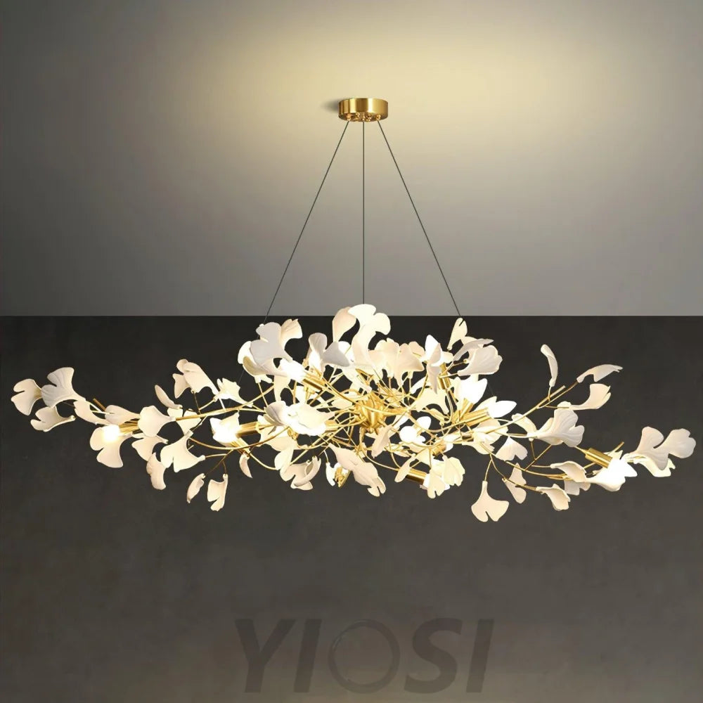 Gingko Chandelier Style I - Yiosilamp
