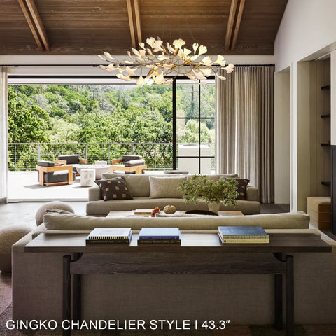 Gingko Chandelier Style I - Yiosilamp