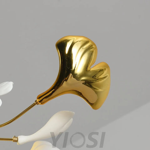 Gingko Chandelier Style L - Gingko, Gingko Chandelier-1-Yiosilamp