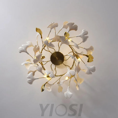 Gingko Chandelier Style L - Gingko, Gingko Chandelier-1-Yiosilamp