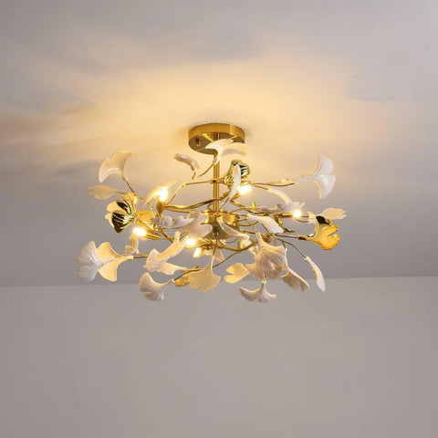 Gingko Chandelier Style L - Gingko, Gingko Chandelier-1-Yiosilamp