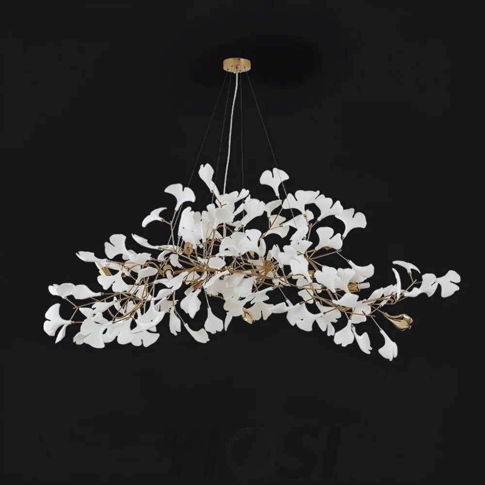 Gingko Chandelier Style N - Yiosilamp