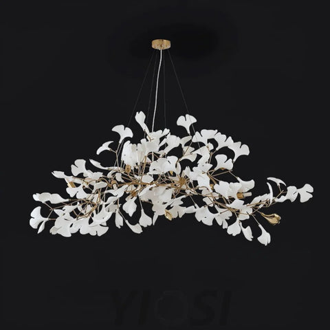 Gingko Chandelier Style N - Yiosilamp