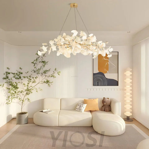 Gingko Chandelier Style N - Yiosilamp