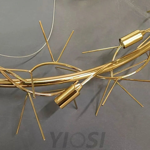Gingko Chandelier Style O - Yiosilamp