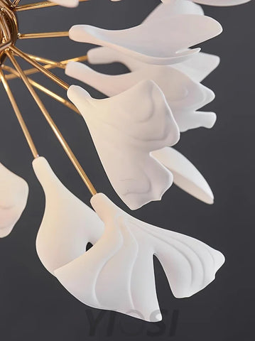 Gingko Chandelier with Double Layer Combination - Gingko, Gingko Chandelier-1-Yiosilamp