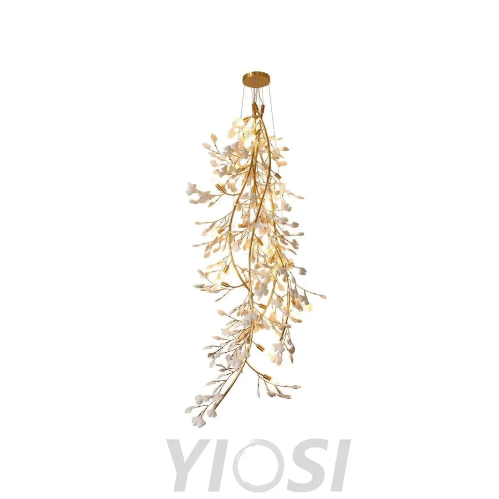 Gingko Long Branch Type Chandelier - Gingko, Gingko Chandelier-1-Yiosilamp
