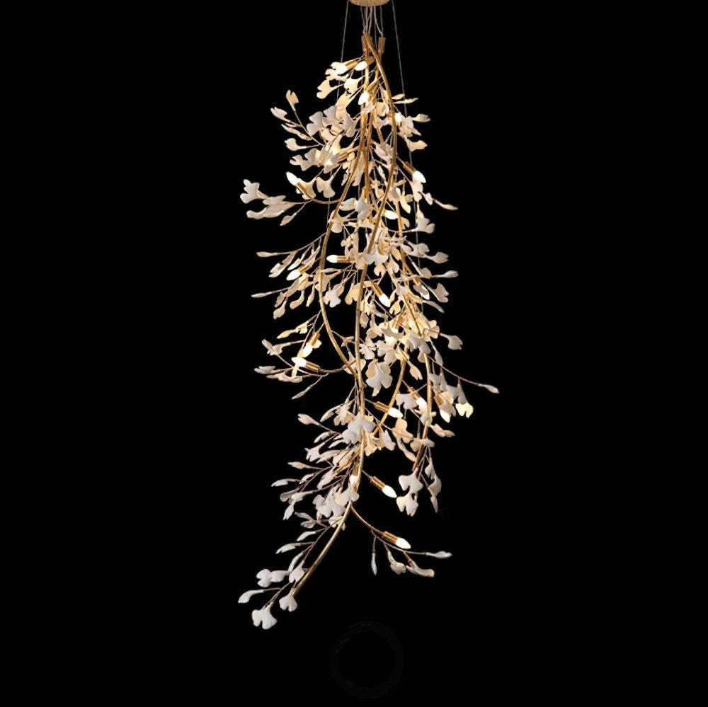 Gingko Long Branch Type Chandelier - Gingko, Gingko Chandelier-1-Yiosilamp