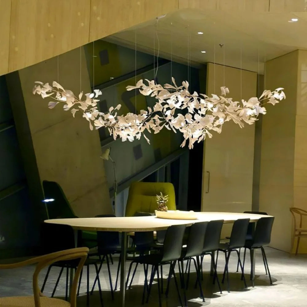 Gingko Luxury Chandelier Modern Design Style F Chandeliers For Dining Room Stairways Foyer Bedrooms