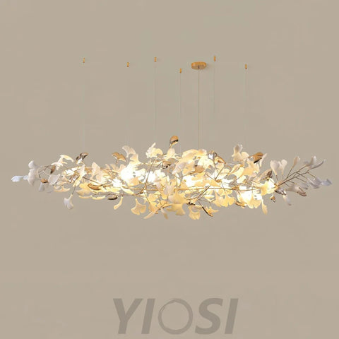 Ginkgo Cloud Chandelier with 2 models - Yiosilamp