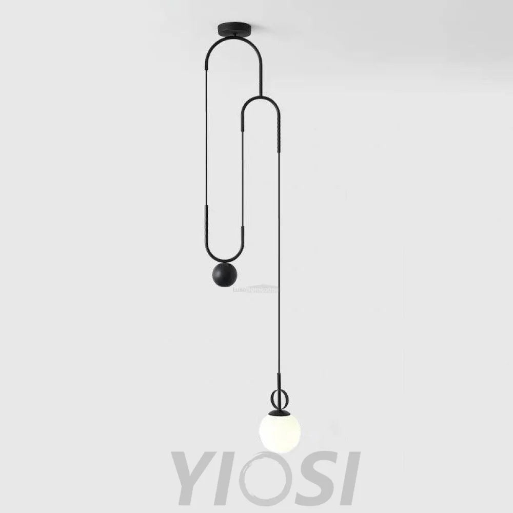 Glass Ball Pendant Lamp ∅ 13.8″ - Mini-1-Yiosilamp