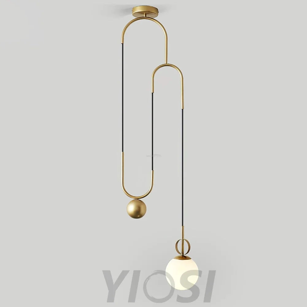 Glass Ball Pendant Lamp ∅ 13.8″ - Mini-1-Yiosilamp