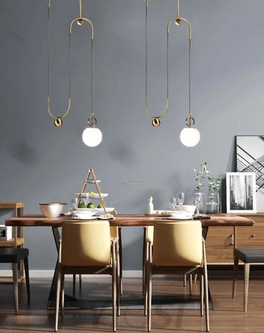 Glass Ball Pendant Lamp ∅ 13.8″ - Mini-1-Yiosilamp