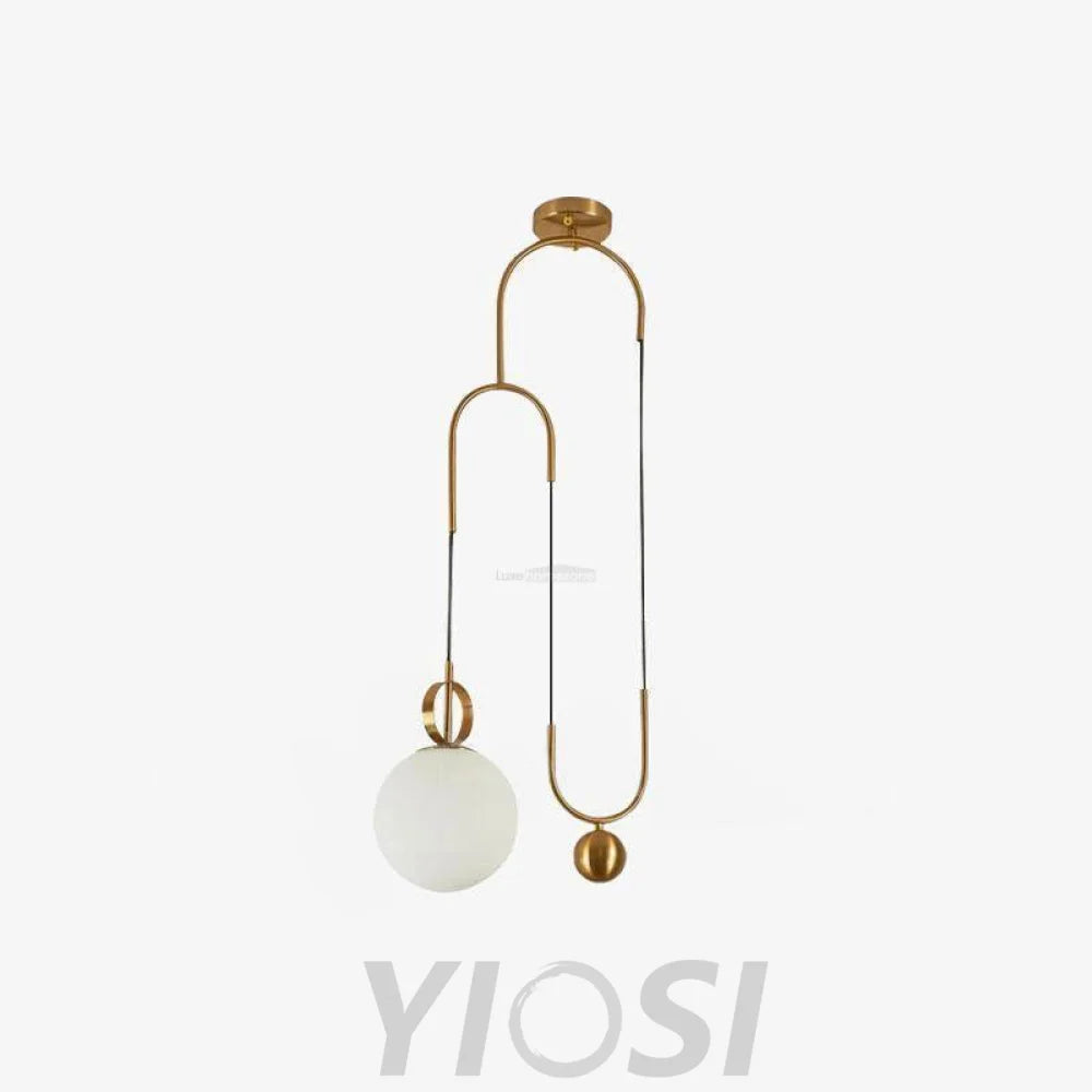 Glass Ball Pendant Lamp ∅ 13.8″ - Mini-1-Yiosilamp