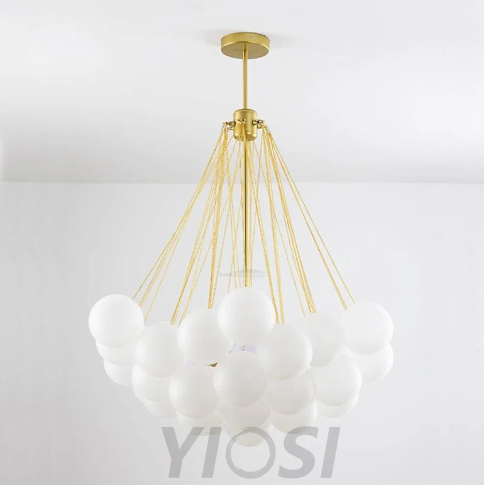 Glass Bubble Chandelier - Bend, chandeliers-1-Yiosilamp