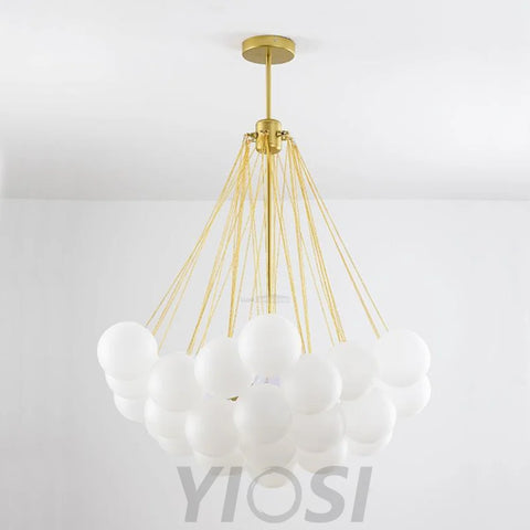 Glass Bubble Chandelier - Bend, chandeliers-1-Yiosilamp