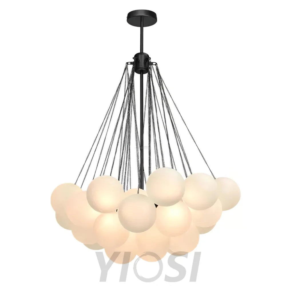 Glass Bubble Chandelier - Bend, chandeliers-1-Yiosilamp