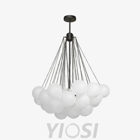 Glass Bubble Chandelier - Bend, chandeliers-1-Yiosilamp