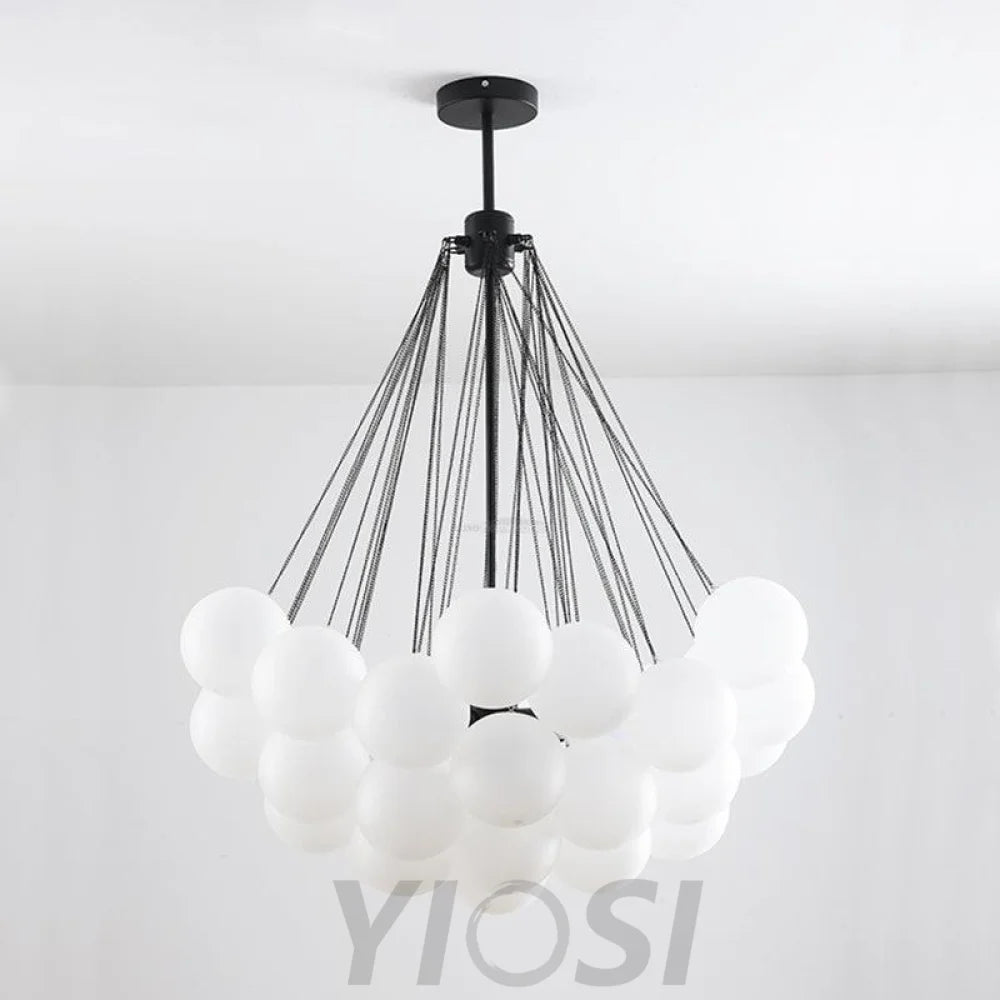 Glass Bubble Chandelier - Bend, chandeliers-1-Yiosilamp