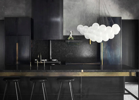 Glass Bubble Chandelier - Bend, chandeliers-1-Yiosilamp