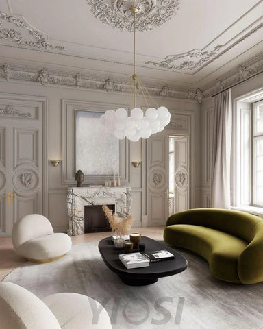 Glass Bubble Chandelier - Bend, chandeliers-1-Yiosilamp