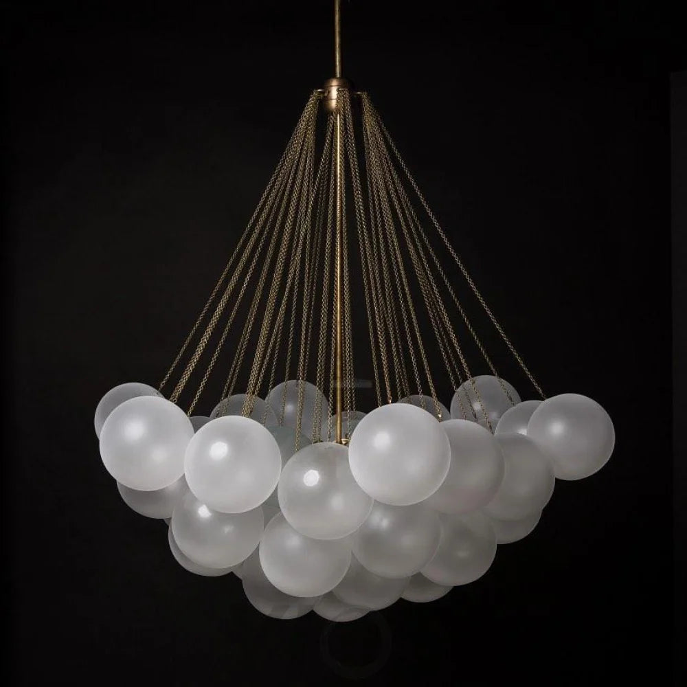 Glass Bubble Chandelier - Bend, chandeliers-1-Yiosilamp