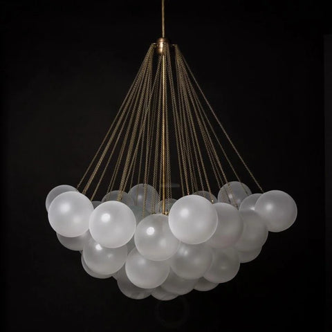 Glass Bubble Chandelier - Bend, chandeliers-1-Yiosilamp