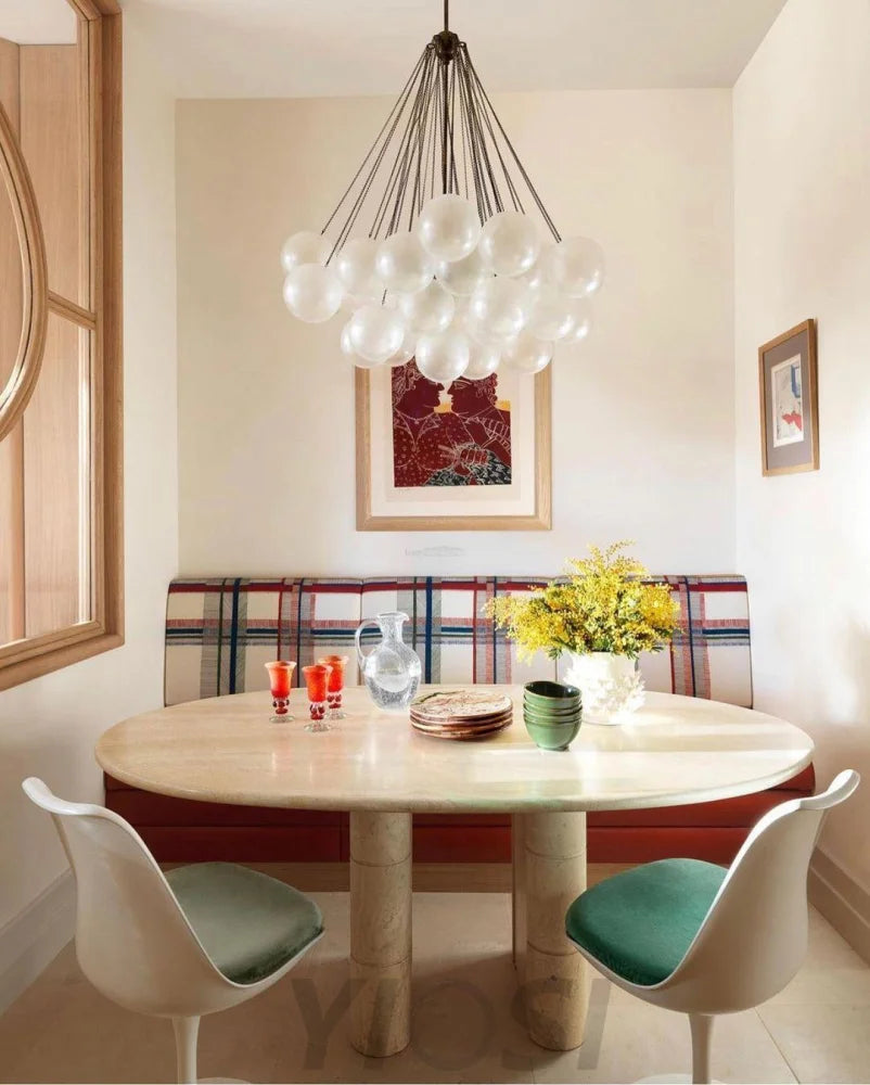 Glass Bubble Chandelier - Bend, chandeliers-1-Yiosilamp