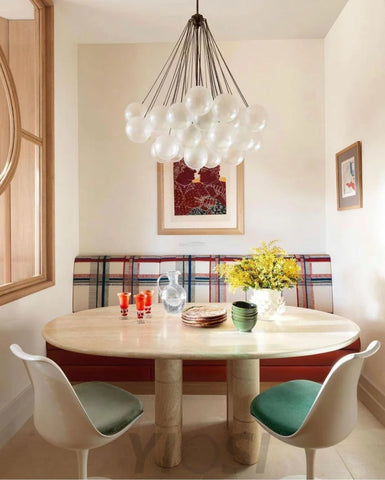 Glass Bubble Chandelier - Bend, chandeliers-1-Yiosilamp